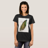 Peacock Illustratie T-shirt (Voorkant volledig)