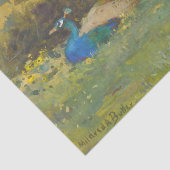 Peacock in a Garden van Mildred Anne Butler Tissuepapier (Detail)