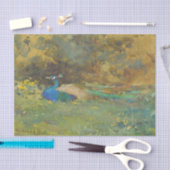 Peacock in a Garden van Mildred Anne Butler Tissuepapier (Craft)