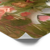 Peacock in Abriot Roos Garden Poster (Hoek)