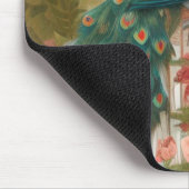 Peacock in Abriot Roos Garden Poster Muismat (Hoek)