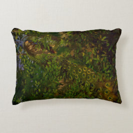 Peacock in de Bossen (door Abbott Henderson Thayer Accent Kussen