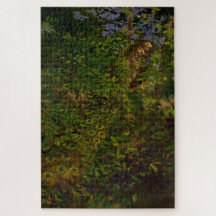 Peacock in de Bossen (door Abbott Henderson Thayer