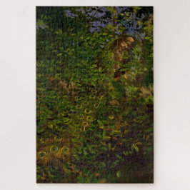 Peacock in de Bossen (door Abbott Henderson Thayer Legpuzzel