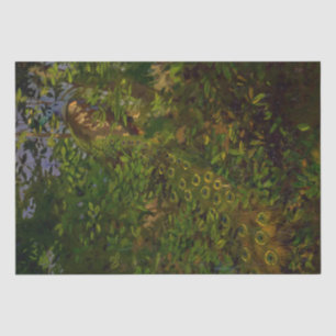 Peacock in de Bossen (door Abbott Henderson Thayer Tissuepapier