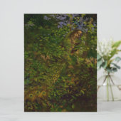 Peacock in de Bossen Kaart (Staand voorkant)