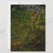 Peacock in de Bossen Kaart (Voorkant)