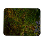 Peacock in de Bossen Magneet (Horizontaal)