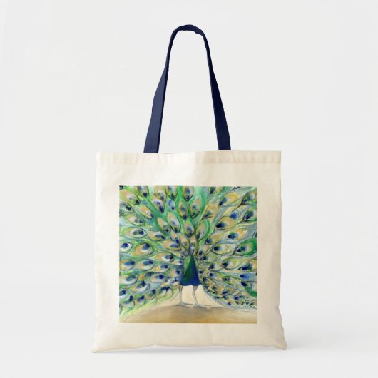 Peacock in San Diego 2 2013 Tote Bag (Voorkant)