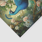 Peacock in Tapestry 1 Decoupage papier (Detail)