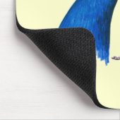 Peacock: Indiaans blauw Muismat (Hoek)