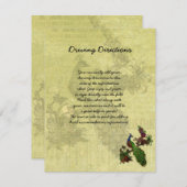  Peacock informatieblad Informatiekaartje (Voorkant / Achterkant)