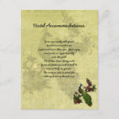  Peacock informatieblad Informatiekaartje (Achterkant)