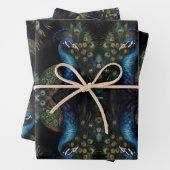 Peacock Inpakpapier Vel (In situ)