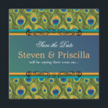 Peacock Invitation Variation 3 Save The Date<br><div class="desc">.</div>