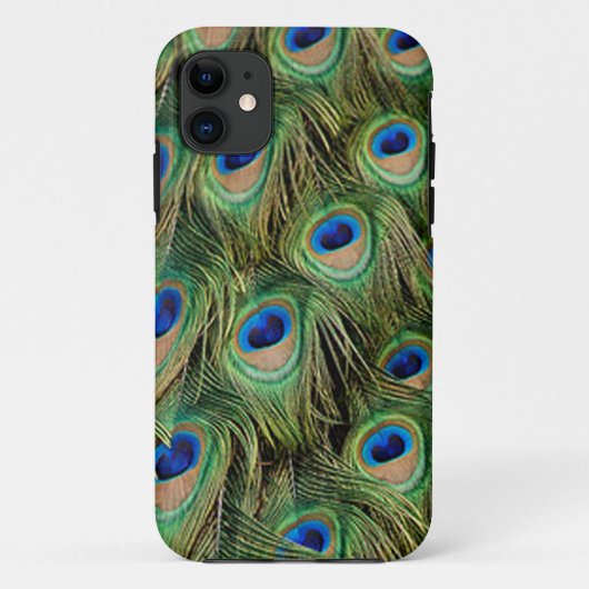 Peacock iPhone 5 Hoesje (Achterkant)