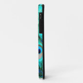 Peacock iPhone 5 hoesje (Achterkant/links)