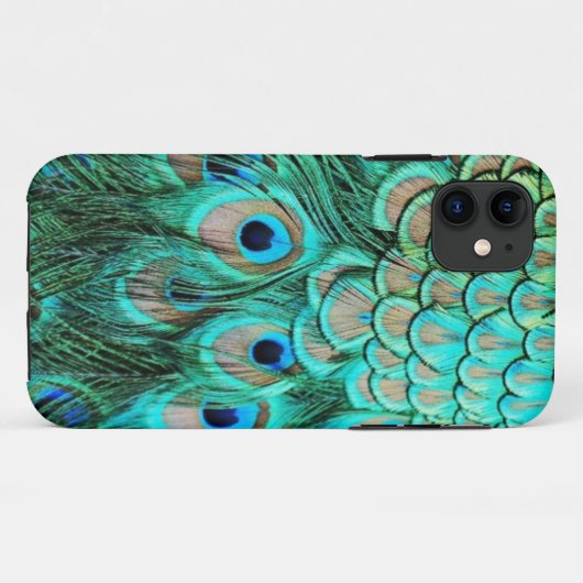 Peacock iPhone 5 hoesje (Achterkant (horizontaal))