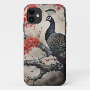 Peacock iPhone case