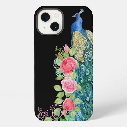 Peacock iPhone Hoesje (Achterkant)