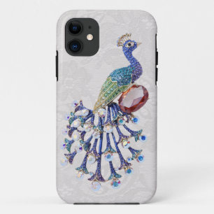 Peacock Jewel Afbeelding Paisley Lace Foto Case-Mate iPhone Case