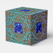 Peacock Jewel Bedankdoosjes (Achterkant)