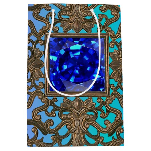 Peacock Jewel Medium Cadeauzakje (Voorkant)