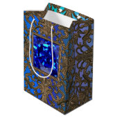 Peacock Jewel Medium Cadeauzakje (Achterkant Gekanteld)