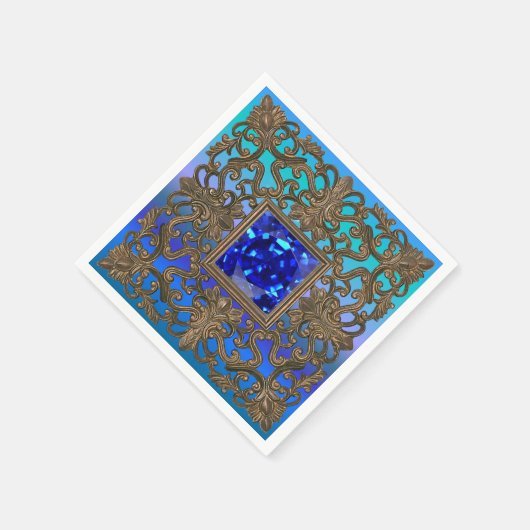 Peacock Jewel Servet (Hoek)