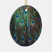 Peacock Jewelery Keramisch Ornament (Rechts)