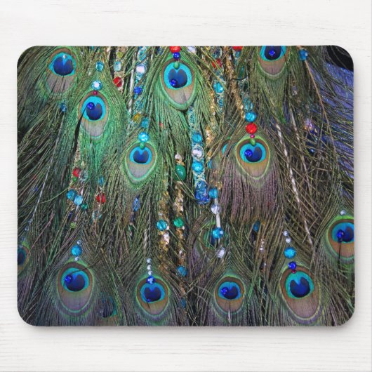 Peacock Jewelery Muismat (Voorkant)