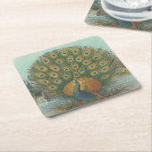 Peacock Kartonnen Onderzetters (Schuin)