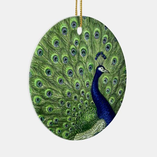  Peacock Keramisch Ornament (Rechts)