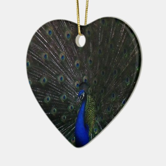 Peacock Keramisch Ornament (Links)