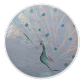 Peacock Keramische Knop (Voorkant)