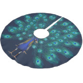 PEACOCK Kerstboom Rok Decoratie Veren (Gekanteld)