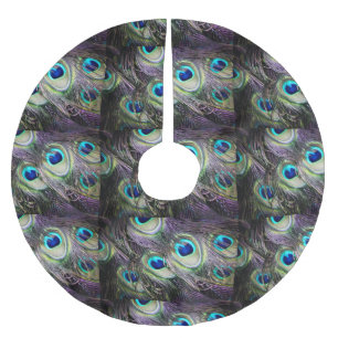 Peacock kerstmis kerstboom rok