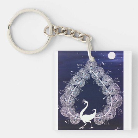Peacock Key-keten Sleutelhanger (voorkant)
