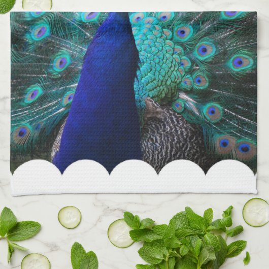 Peacock Kitchen Towel Theedoek (Gevouwen)