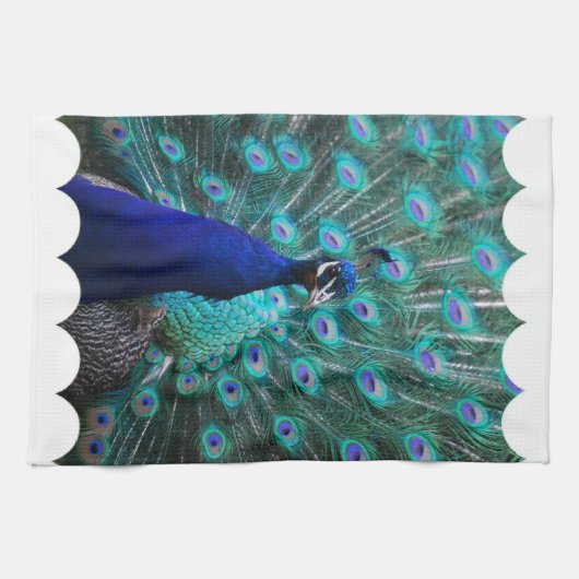  Peacock Kitchen Towel Theedoek (Horizontaal)