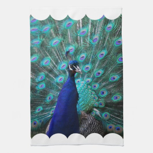  Peacock Kitchen Towel Theedoek (Verticaal)