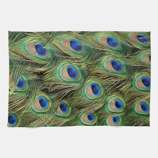 Peacock Kitchen Towel Theedoek (Horizontaal)
