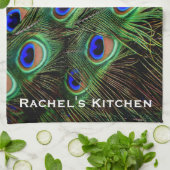 Peacock Kitchen Towels Simple Kitchen Towel Theedoek (Gevouwen)