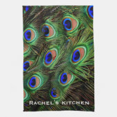 Peacock Kitchen Towels Simple Kitchen Towel Theedoek (Verticaal)