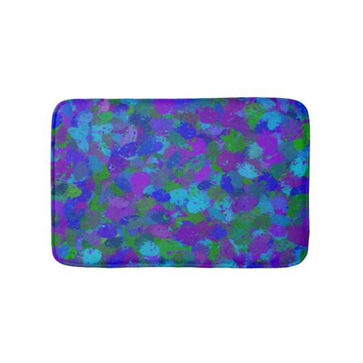 Peacock Kleur badmat (Voorkant)