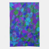 Peacock-kleur Theedoek (Verticaal)