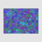 Peacock-kleur Tissuepapier (Voorkant)