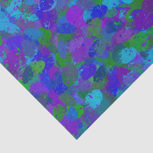 Peacock Kleuren tissuepapier (Detail)