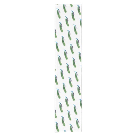  Peacock Korte Tafelloper (Voorkant)