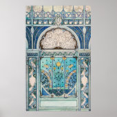 Peacock, Kranen, en Zonnebloemen  Ontwerp Poster (Voorkant)